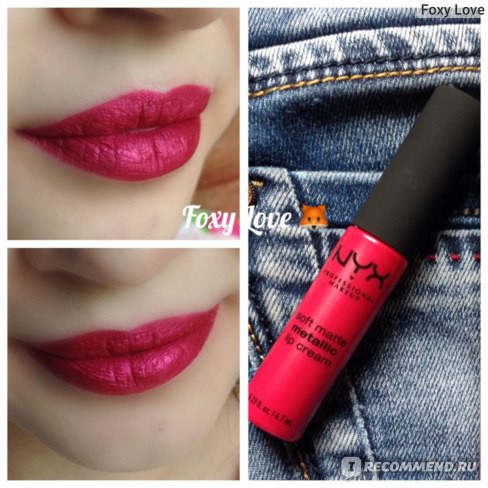 Son kem lì ánh kim mini NYX Soft Matte Metallic Lip Cream SMMLC 01 Monte Carlo