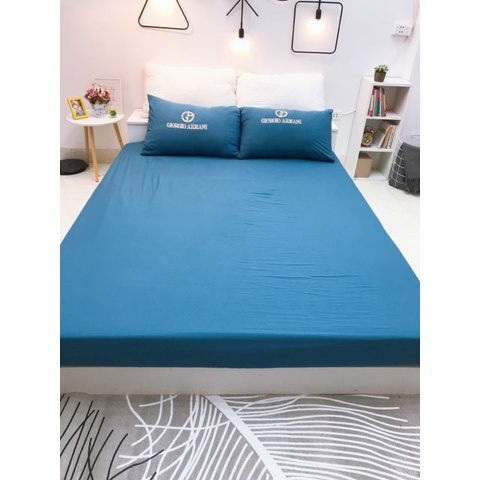 Bộ 3 món ga gối cotton đũi Thương Hiệu siêu mềm mịn Các b đặt đơn chọn kích thước và số lượng nhé còn mẫu  ib vào tn