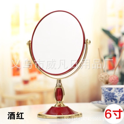 Gương Trang Điểm 2 Mặt Hình Bầu Dục 6 inch Có Zoom