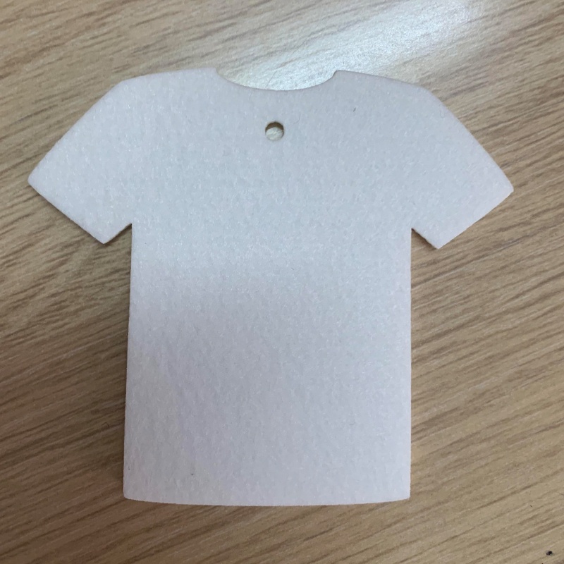 Set 30 Tấm Nỉ Trắng Làm Mát Không Khí Kèm 30 Túi Thơm Treo Xe Hơi