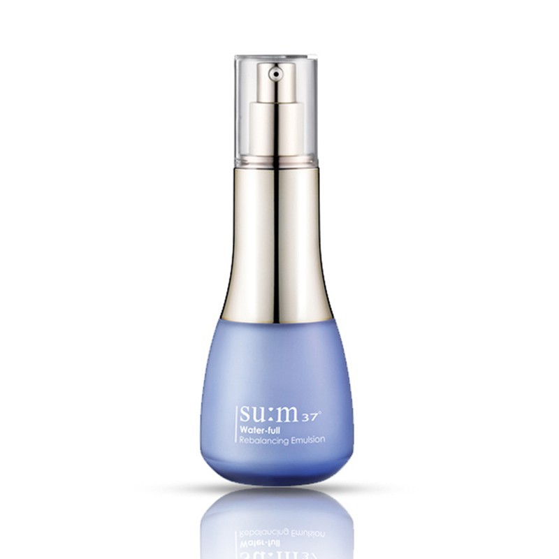 Cặp nước hoa hồng và sữa dưỡng Su:m37 water full 20ml + 20ml giúp cấp nước, kiềm dầu giảm mụn