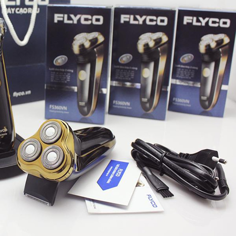 Máy cạo râu cao cấp Flyco FS360 kiểu dáng sang trọng - Hàng nhập khẩu