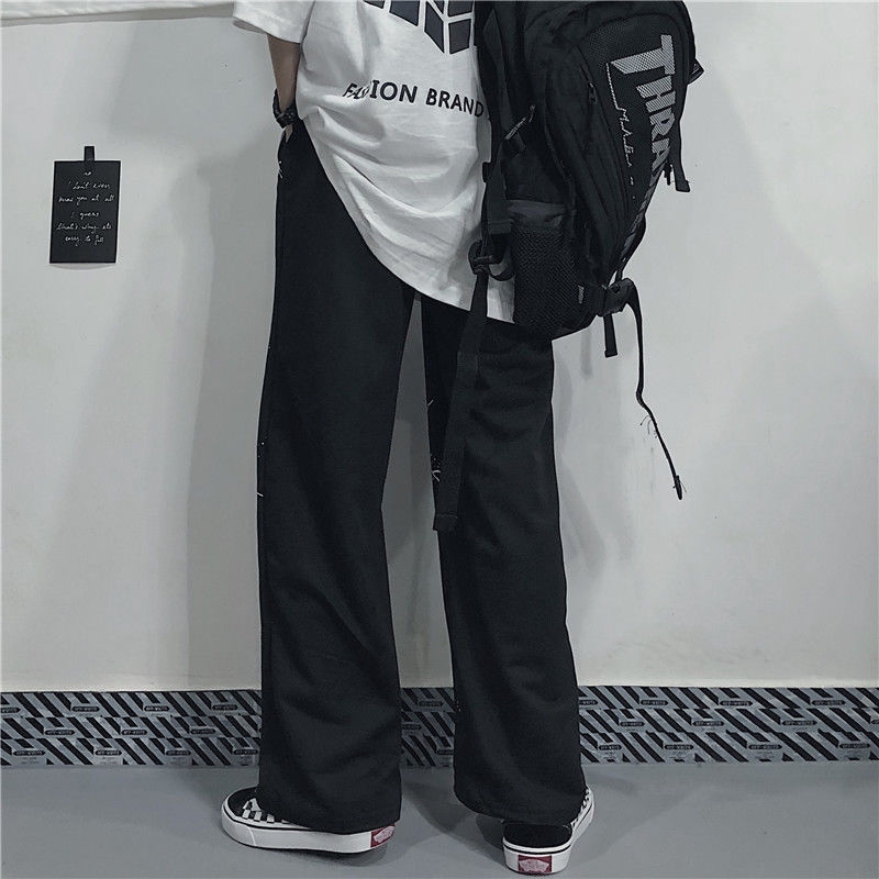 Quần Thể Thao Ống Suông Rộng In Hình Tia Chớp Thời Trang Unisex Cá Tính 23697 | BigBuy360 - bigbuy360.vn