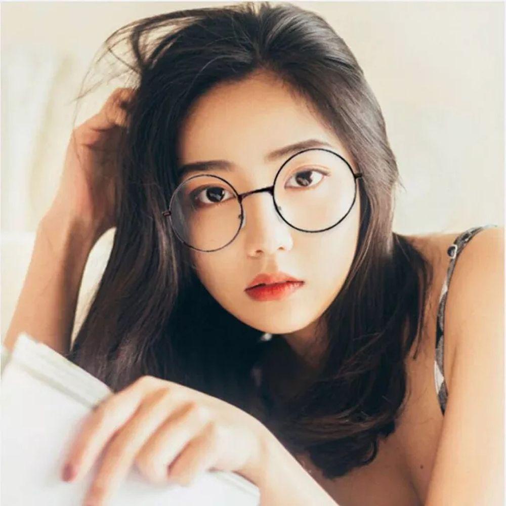 26EDIE Mắt Kính Gọng Tròn Bằng Kim Loại Dùng Để Đi Du Lịch
