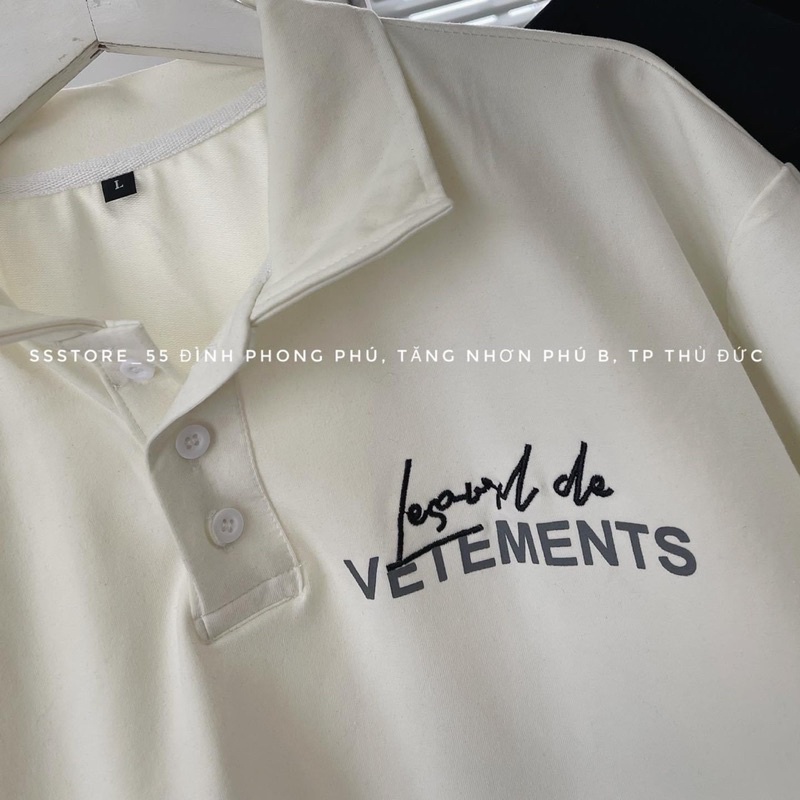Áo polo vetements