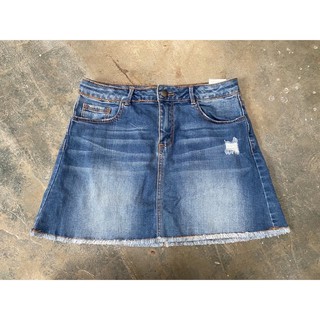 Chân váy jean Zara hàng xuất xịn