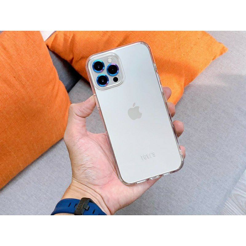 [ỐP VIỀN CAMERA 7 MÀU] VIỀN BẢO VỆ CAMERA ÁNH 7 MÀU CHO IPHONE 11/11PRO/11PROMAX/12MINI/12/12PRO/12PROMAX | BigBuy360 - bigbuy360.vn