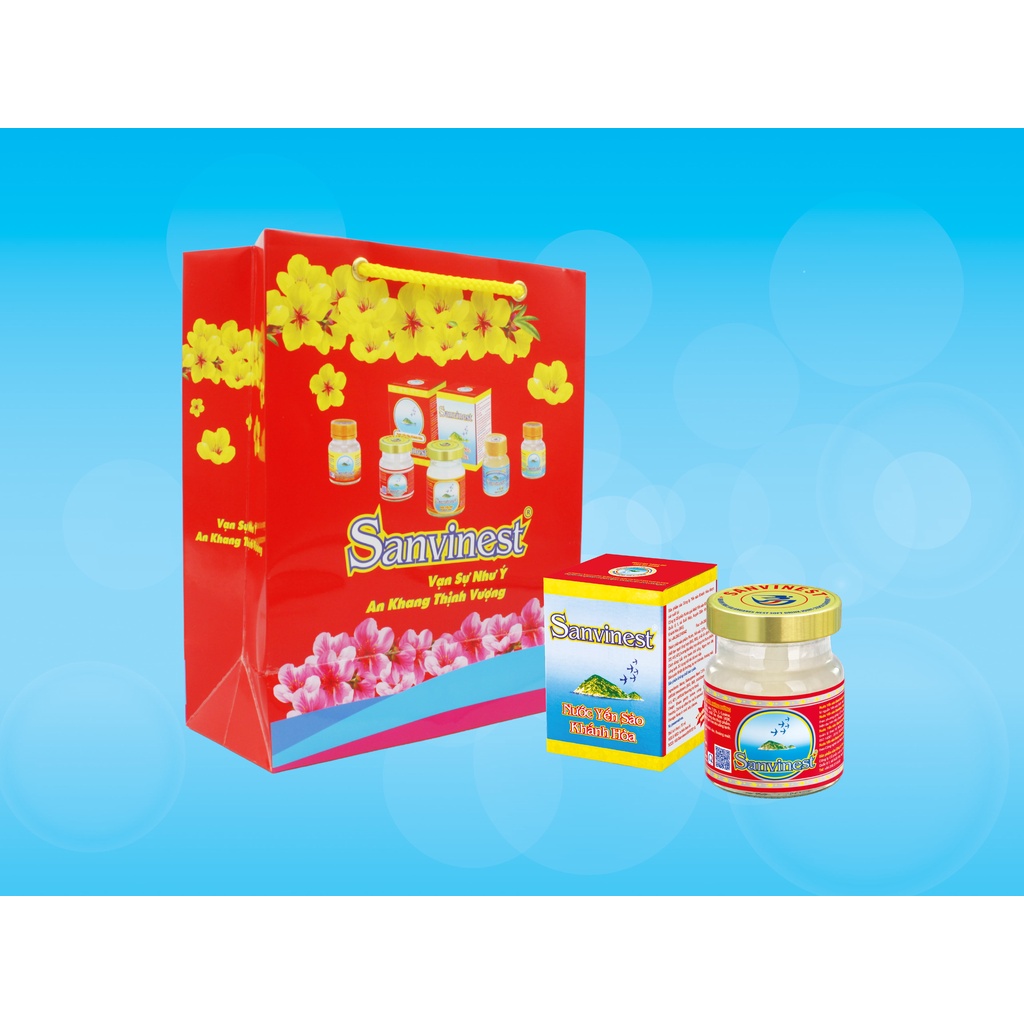 Nước Yến sào Sanvinest Khánh Hòa đóng lọ 70ml