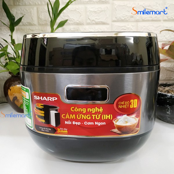 Nồi Cơm Điện cao tần Sharp KS-IH191V-BK 1.8L