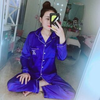 Đồ bộ mặc nhà phi lụa  cực đẹp