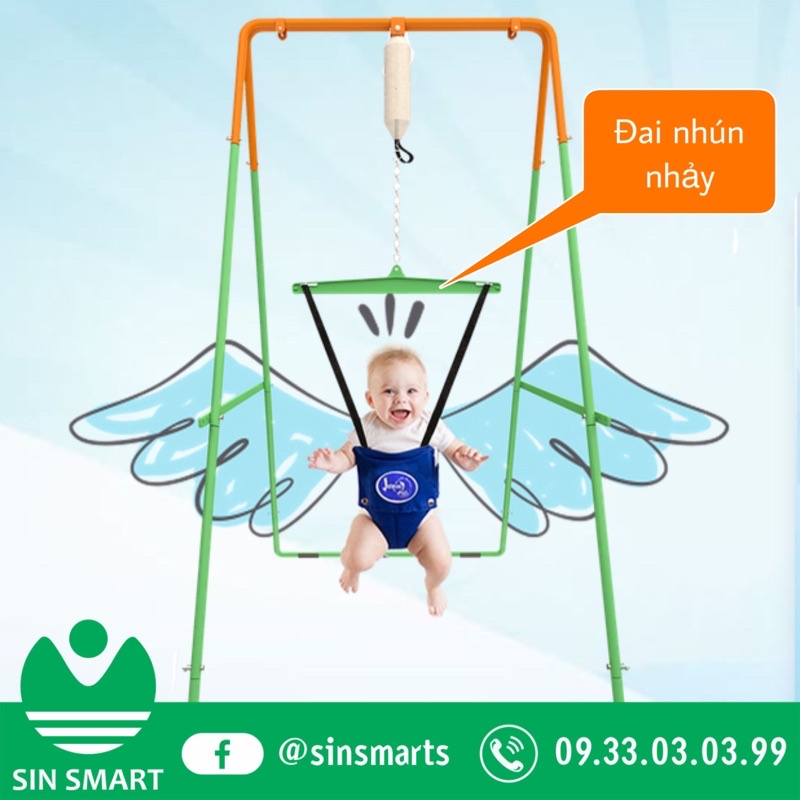 Ghế Xích đu đa năng Jumperkids bán lẻ