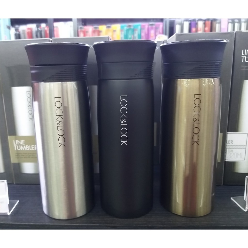 Bình Giữ Nhiệt 320ml - 400ml Inox LocknLock Line Tumbler 320ml - 400ml LHC4119 - 4122
