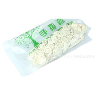 Bộ 100 bao ngón tay cao su 100 cái/ túi