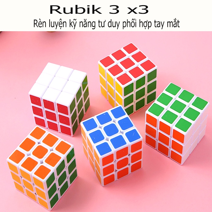 Đồ chơi giáo dục cho bé Rubik Cube 3x3