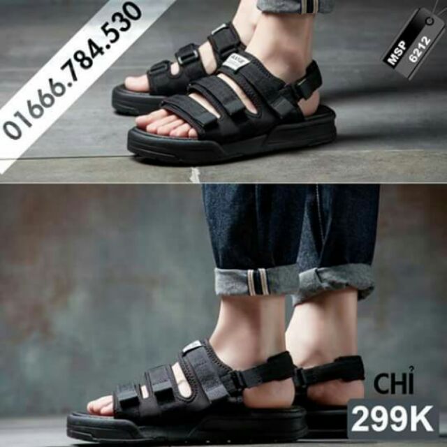 Sandal nam 6212 đen