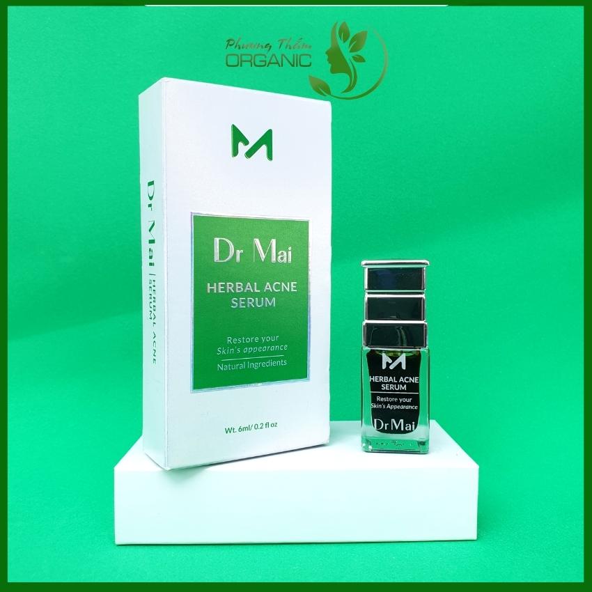 Dr Mai Mix saffron Serum sạch thâm mụn Dr Mai 6ml mẫu mới 2022, sạch thâm dưỡng da trắng sáng mịn màng
