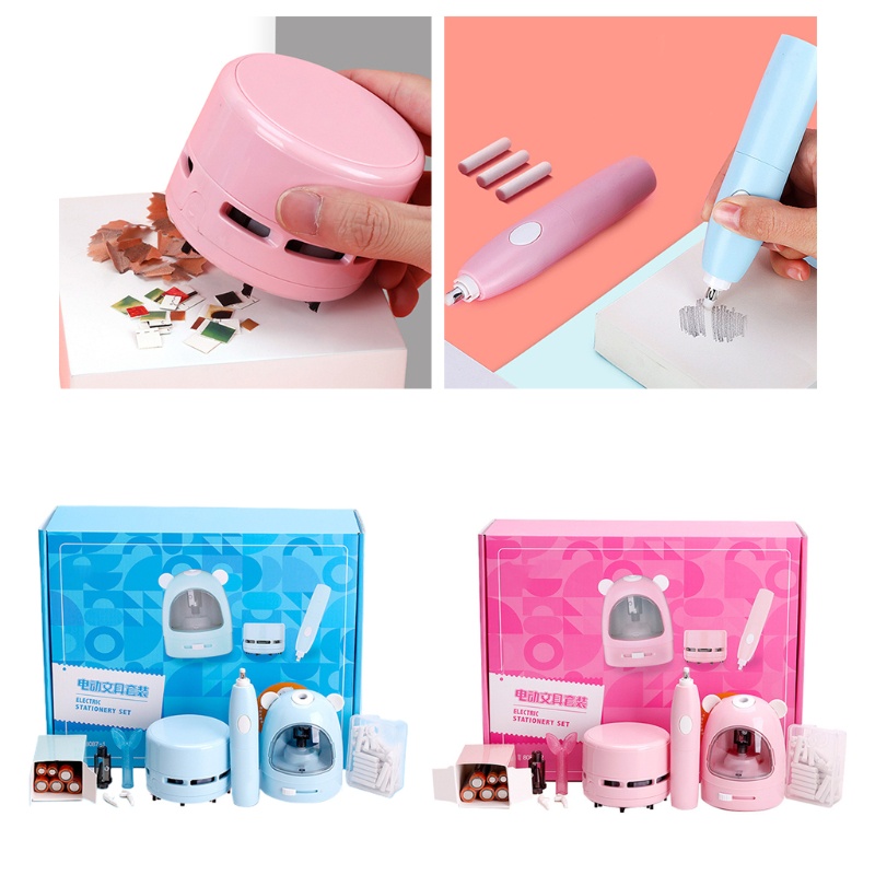 Seng Dụng Cụ Chuốt Bút Chì Tự Động Dành Cho Học Sinh Nam Nữ 6 +