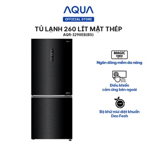 Freeship toàn quốc - tủ lạnh ngăn đông dưới aqua 260 lít aqr-i298eb