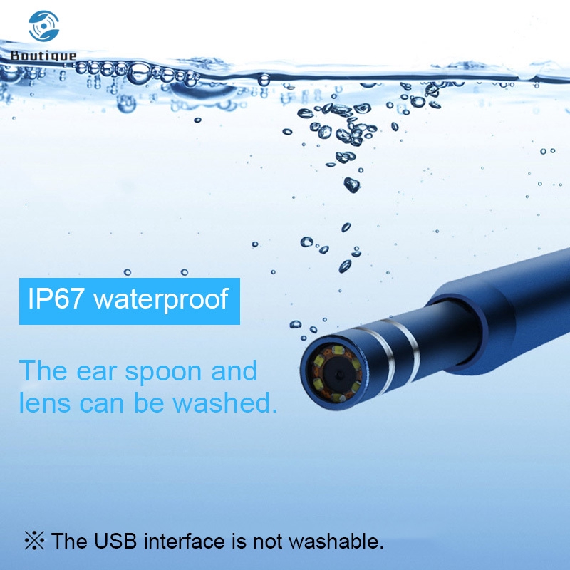 Bộ Camera Nội Soi Tai Có Đèn Led 720p Hd