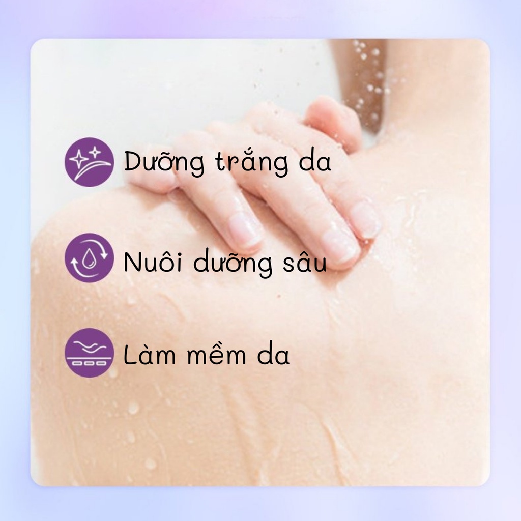 Gel tẩy tế bào chết toàn thân Mâm Xôi Đen, kem tẩy da chết Chiết Xuất Mâm Xôi Đen Dưỡng Trắng Da An Toàn, Hiệu Quả Lylya