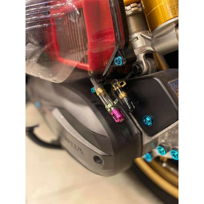 Ống xả cặn pô e  xe ab125/ab150, vario125/vario150 - đồ chơi xe máy