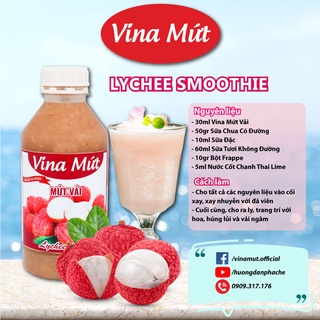 Sinh tố Vải VINA MỨT 1000ml