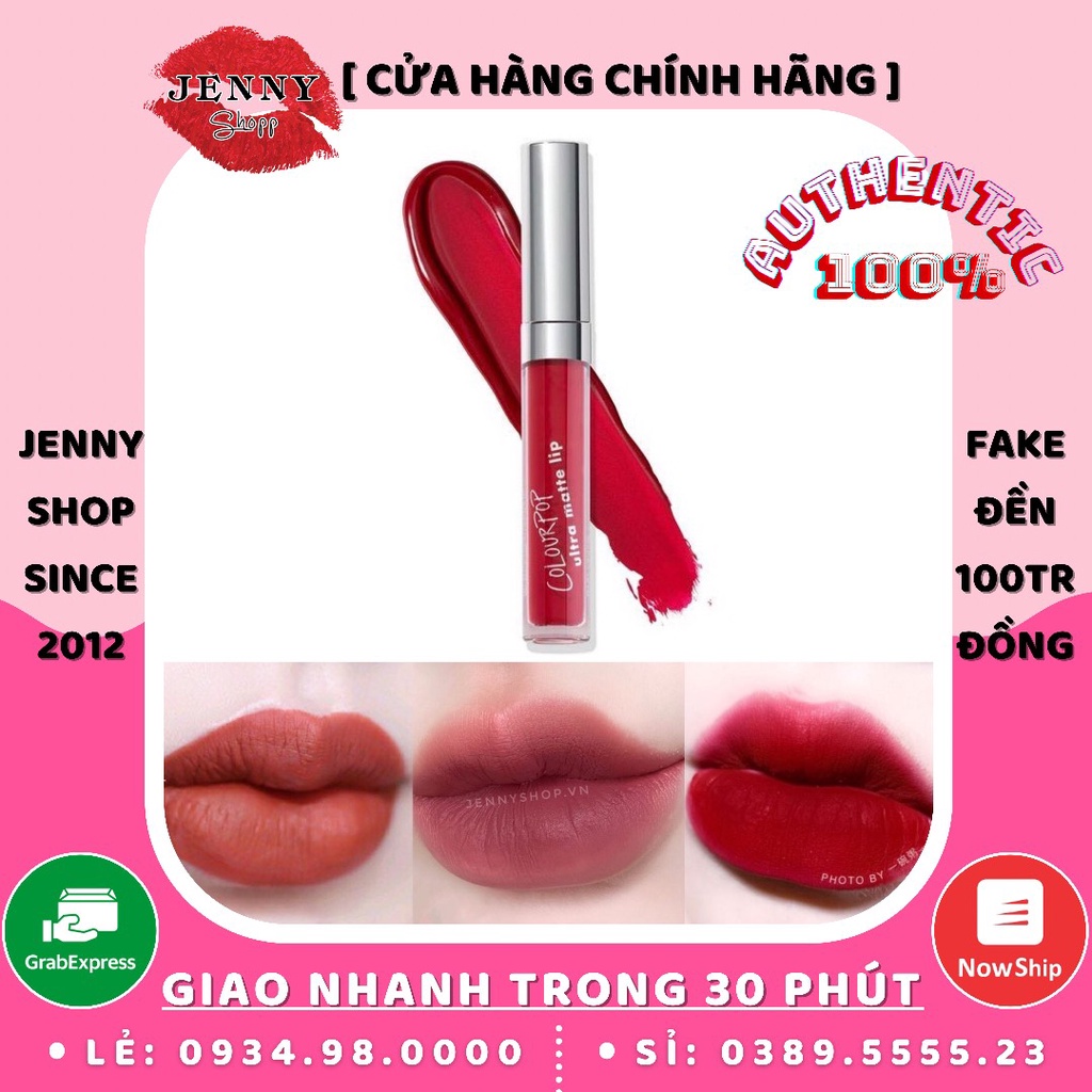 Son Kem Lì Colourpop Ultra Matte Lipstick Màu Mama