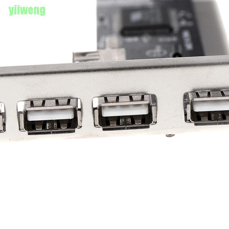 Card Chuyển Đổi Pci 4 Cổng Usb 2.0 480mbps | BigBuy360 - bigbuy360.vn