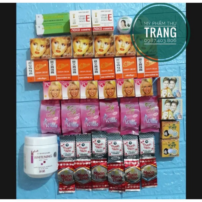 Công thức kem trắng da spa body cốt thái