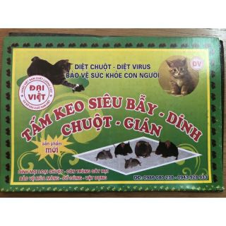 Keo Dính Chuột Cao Cấp, Siêu Dính