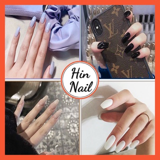 Móng tay giả dài nhọn kèm keo Hin Nail