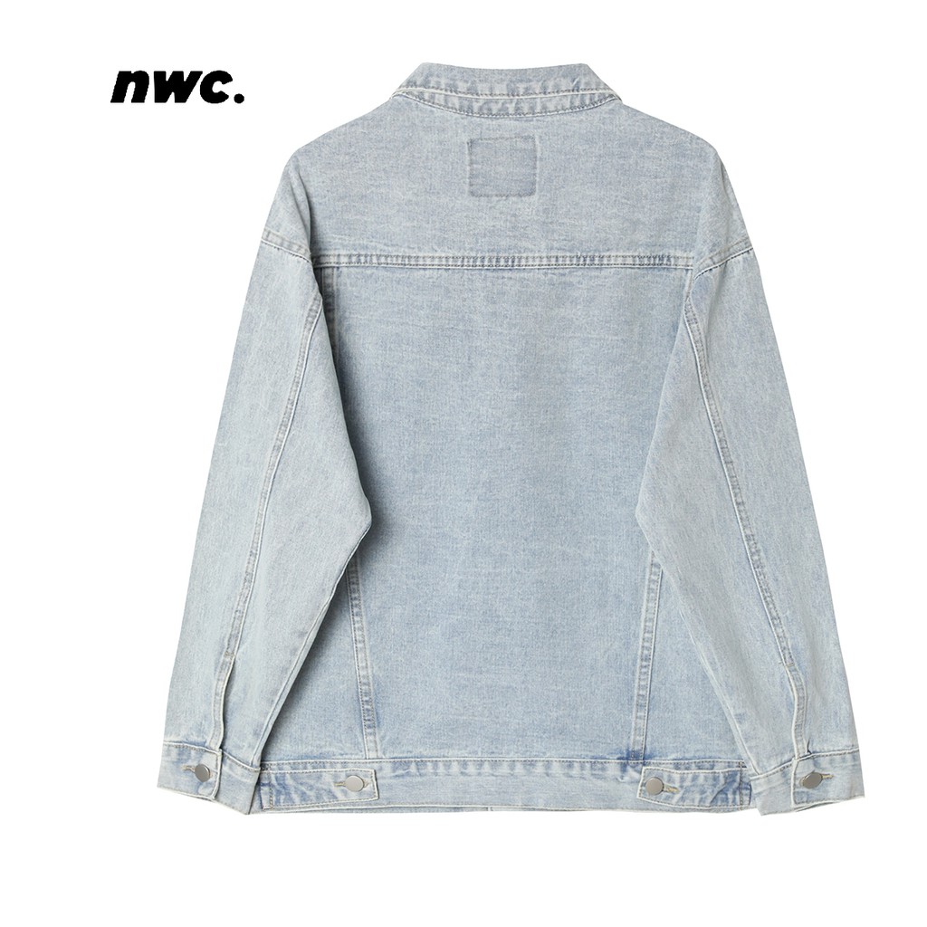 Áo khoác bò xanh nhạt, xanh lơ | Denim jacket