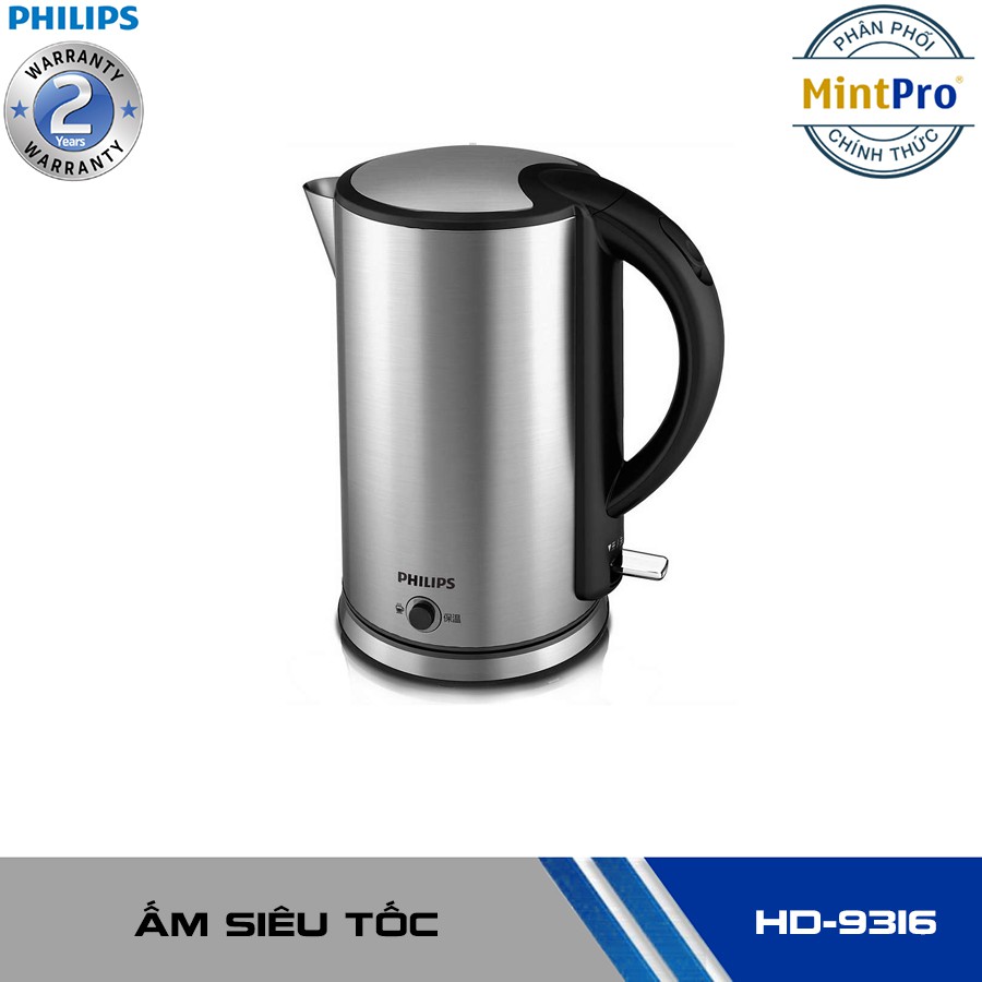 Ấm siêu tốc Philips 1.7 lít HD9316