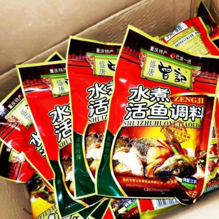 Gia vị món canh cá Tứ Xuyên/ Shui Zhu Yu- 210gr