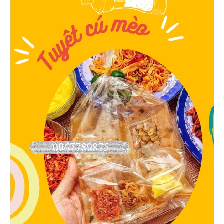 Bánh Tráng Chấm Bơ 🌟Ăn Vặt Bát Giới🌟 Bánh Tráng Full Topping Chấm Bơ Ngon Mê Ly AV21