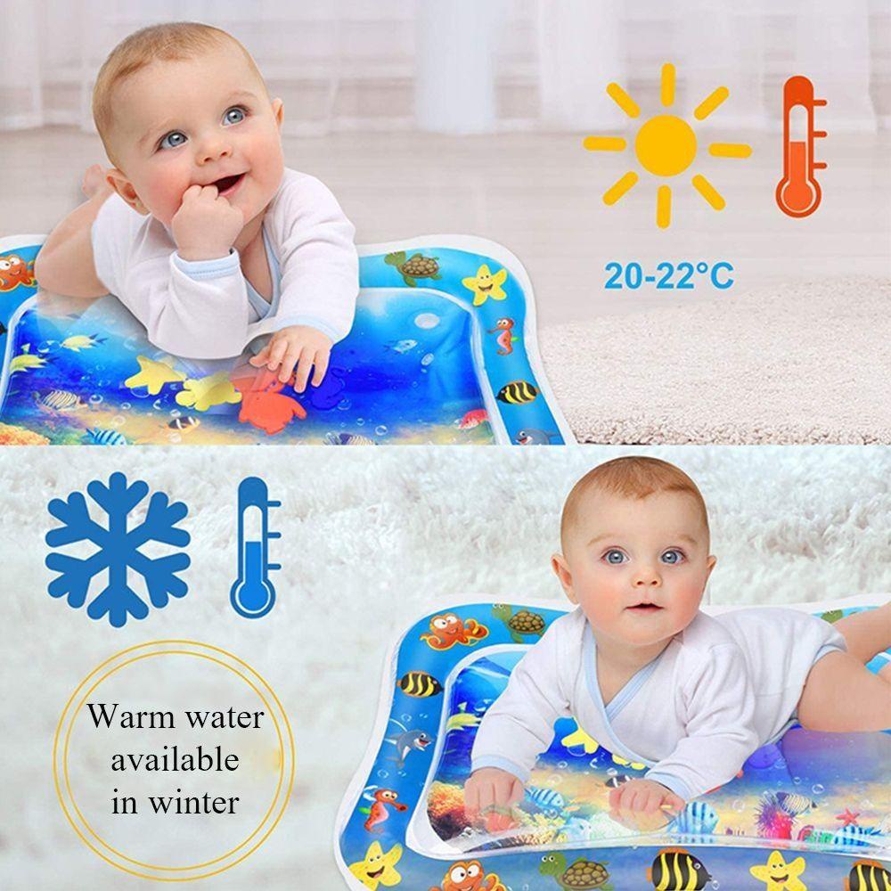 Đệm Bơm Hơi In Họa Tiết Động Vật Biển Dùng Làm Đồ Chơi Giáo Dục Sớm Cho Bé