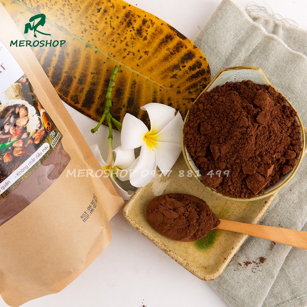 500GRAM BỘT CACAO DAKLAK(12-25% protein) đóng zip