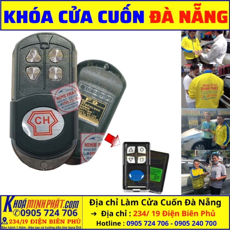 Làm Chìa khóa Cửa Cuốn Đà Nẵng Minh Phát