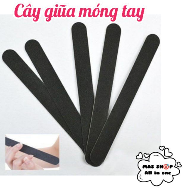 Cây giũa (dũa) móng tay 2 mặt giá rẻ