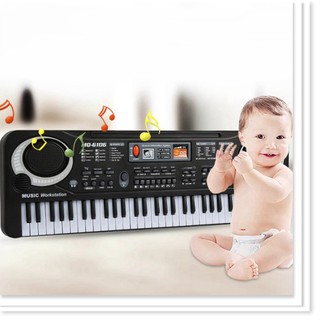 Đàn Piano 61 keys Micro USB Plug Cho bé Chơi nhạc - Sankeien