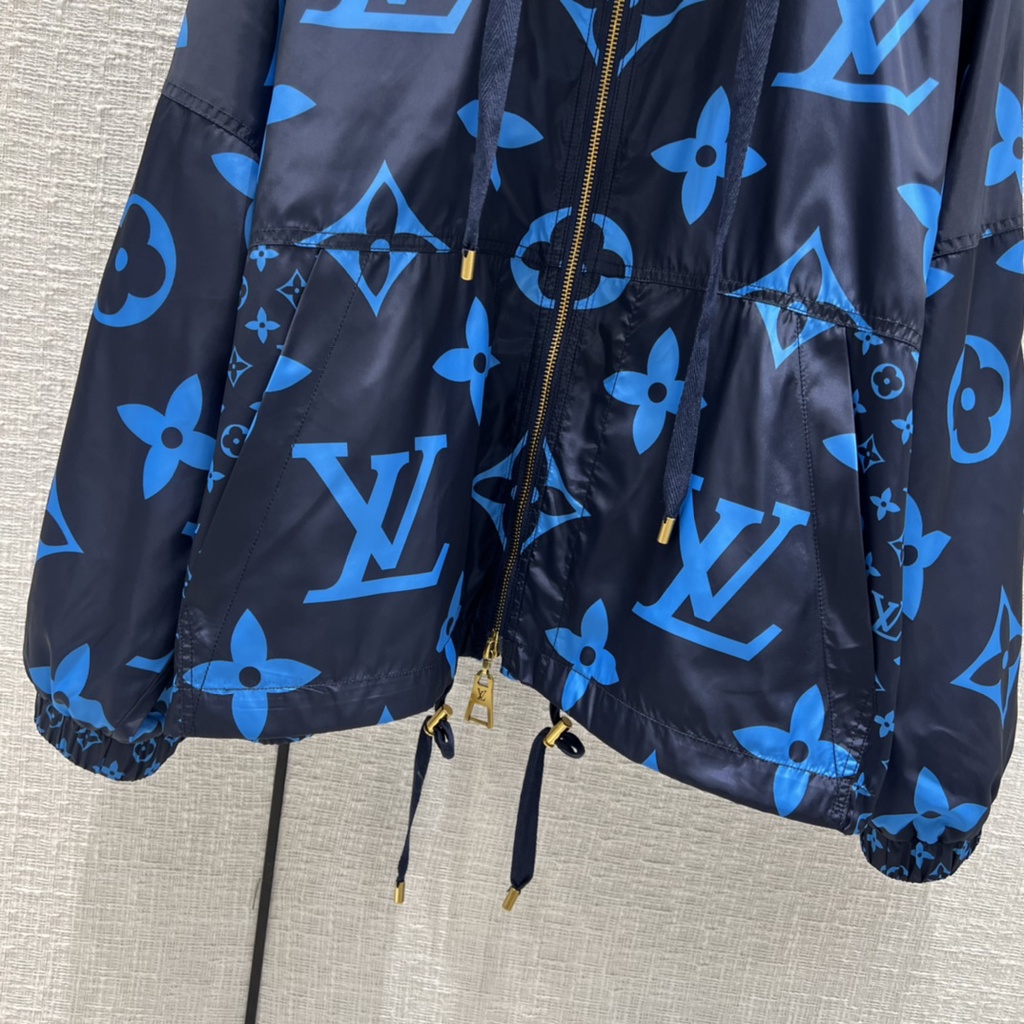 Áo khoác nữ thời trang cao cấp Louis Vuitton LV họa tiết Monogram