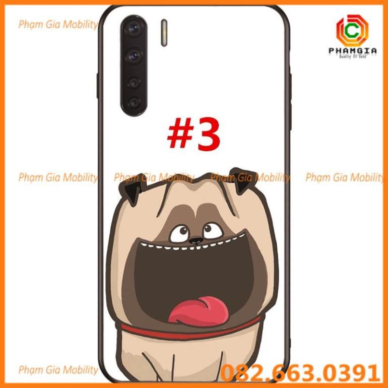 Ốp lưng dẻo in hình cún, chó mèo OPPO A91/F15/ OPPO A31 (2020)/A8/ Reno 3 pro 5G/Realme X50