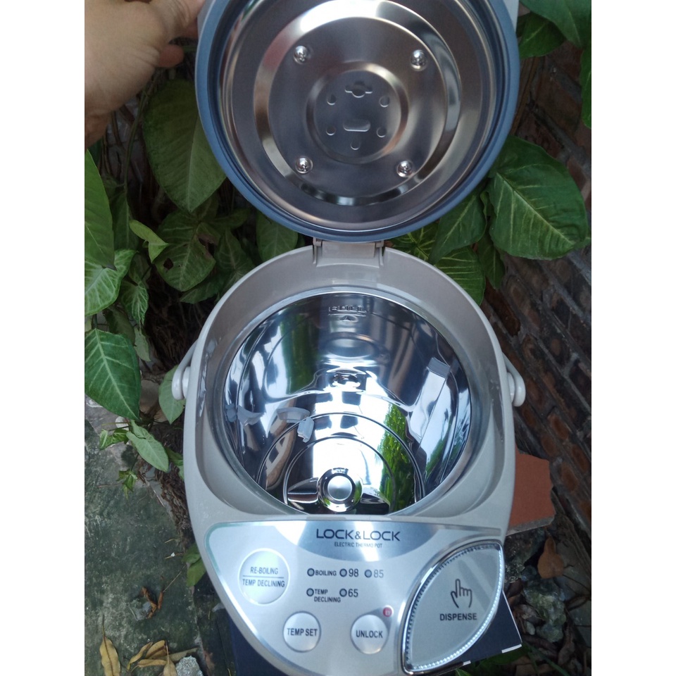 Bình thủy điện lock&amp;lock EJK583BEG 5lít ( chính hãng)