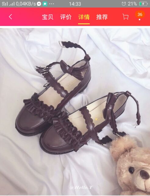 [ oder ] giày lolita quai ngang kèm ảnh thật (mẫu 03) | BigBuy360 - bigbuy360.vn