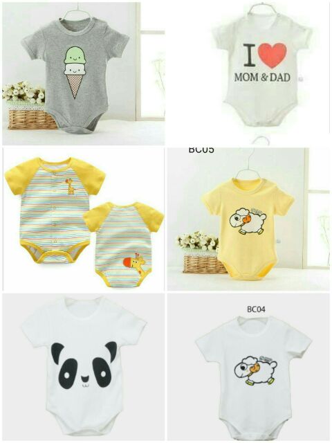Set 3 Bodysuit tự chọn | BigBuy360 - bigbuy360.vn
