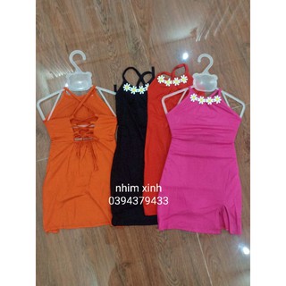 body thun hở lưng cho bé