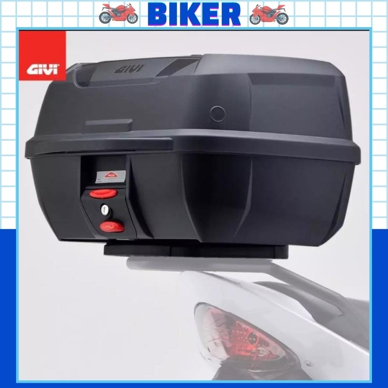 Thùng Givi E43NTL ( đã bao gồm đế đệm ) 43 lít, hàng mới chính hãng 100%, BH 2 năm