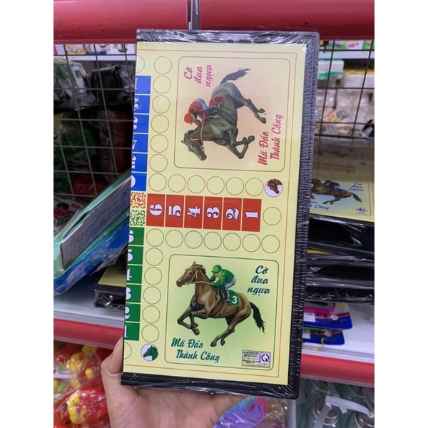 Bộ cờ cá ngựa gấp gọn tiện lợi