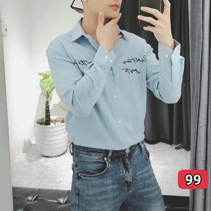 Áo sơ mi nam King168 cao cấp SM99