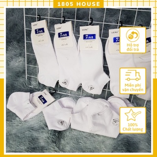 Tất vớ trơn cổ ngắn - Vớ Cotton - Vớ Unisex